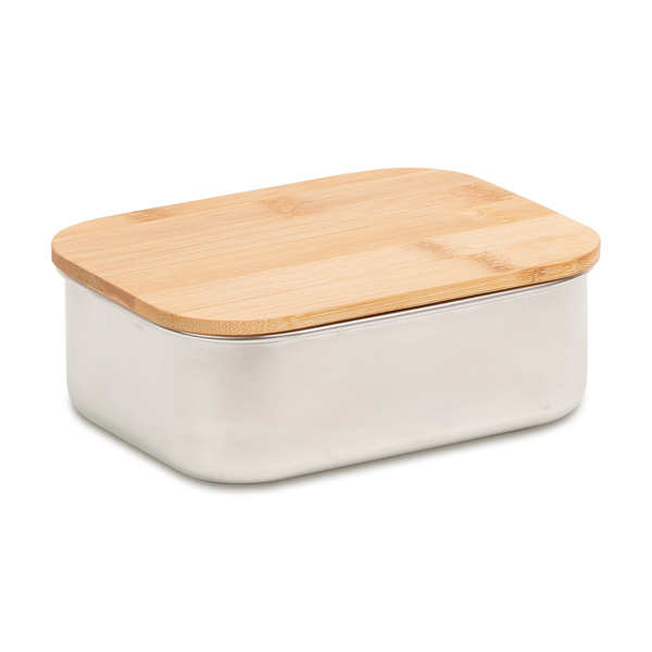 R08239.01 - Pojemnik stalowy na lunch 800 ml, srebrny 