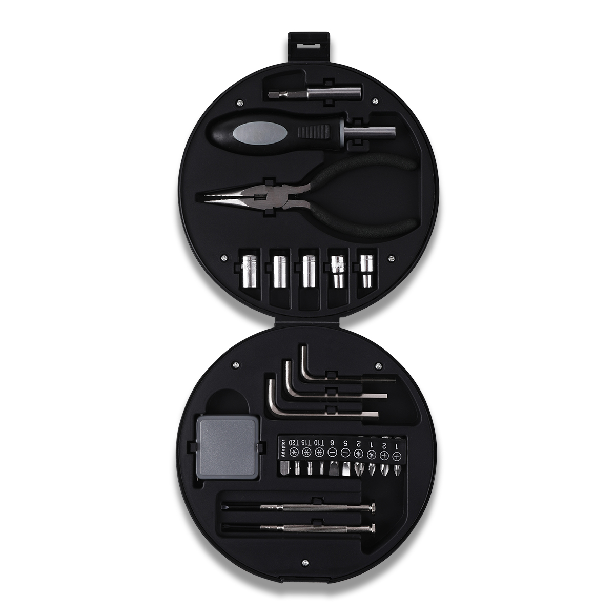 R17723.02.O - Zestaw narzędzi Tire, czarny 