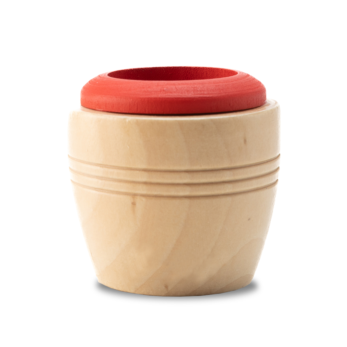 R74024.08 - Drewniany kalejdoskop, czerwony 