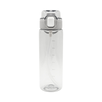 R08102 - Bidon ze słomką Amad 800 ml, szary 
