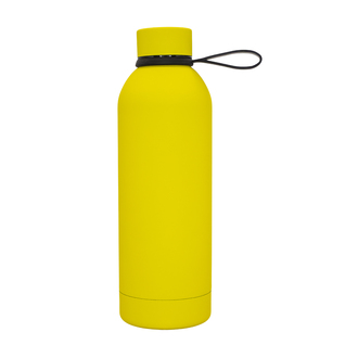 R08993 - Butelka termiczna z uchwytem Mendoza Duo 500 ml, żółty 