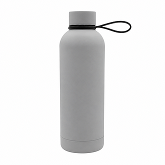 R08993 - Butelka termiczna z uchwytem Mendoza Duo 500 ml, szary 