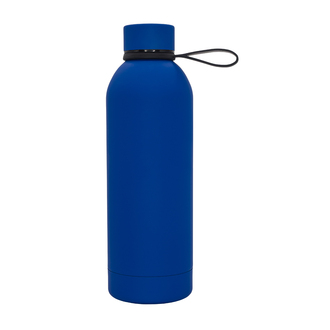 R08993 - Butelka termiczna z uchwytem Mendoza Duo 500 ml, ciemny niebieski 