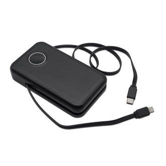 R64387 - Power bank 10000 mAh Wolti, czarny 