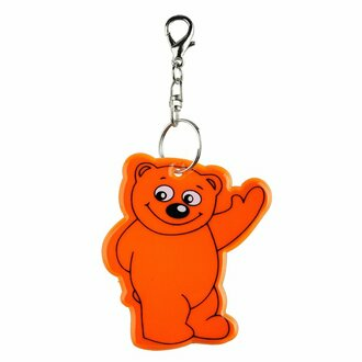 R73245 - Brelok Beary, pomarańczowy 
