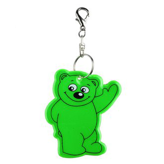 R73245 - Brelok Beary, ciemnozielony 
