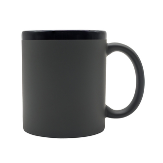 R85324 - Kubek ceramiczny Velluto 350 ml, szary 