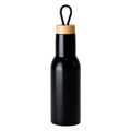 R08197.02 - Butelka próżniowa Lome 400 ml, czarny 
